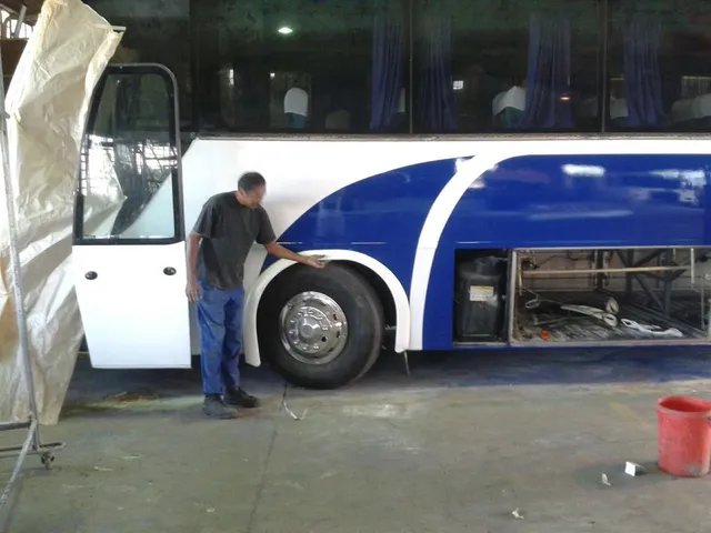 A Compass Travel fleet vehicle