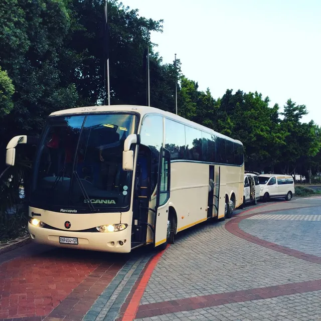 A Compass Travel fleet vehicle